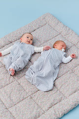 BABYSCHLAFSACK -VICHY GREY- 0.5 TOG