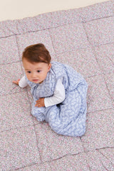 BABYSCHLAFSACK - BLUE GARDEN - 2,5 TOG 