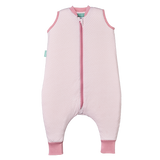 SCHLAFSACK MIT FÜSSEN - VICHY PINK - TOG 1